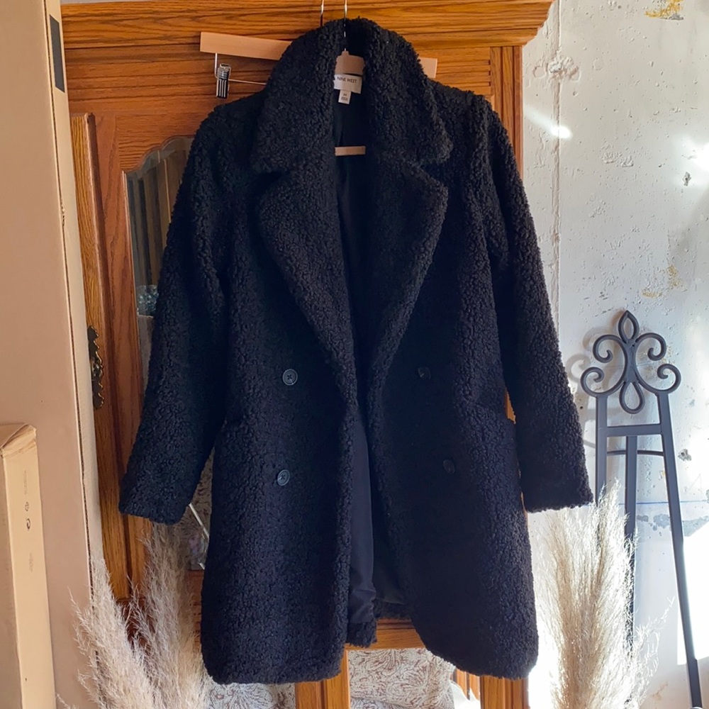 NWOT Nine West Teddy Coat